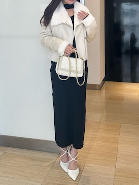「ROYAL PARTY（ロイヤルパーティー）のアイテム（その他アウター）」を使った、ROYALPARTYさん（レディース・150cm）の秋コーディネート