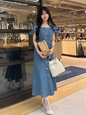 「ROYAL PARTY（ロイヤルパーティー）のアイテム」を使った、ROYALPARTYさん（レディース・158cm）の春コーディネート