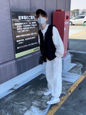「春服デビュー宣言」｜「アイテム（スウェット）」を使った、ちぃさん（レディース・150cm）の春コーディネート