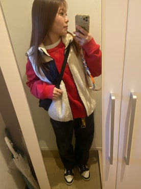 「Wrangler（ラングラー）のアイテム（パンツ）」を使った、ゆづさん（レディース・160cm）の春コーディネート