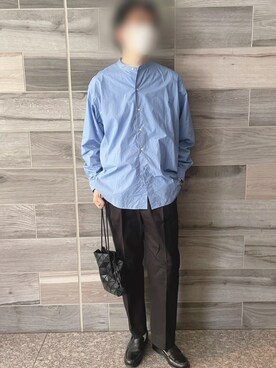 「le（ル）のアイテム（パンツ）」を使った、Piさん（メンズ・178cm）の秋コーディネート