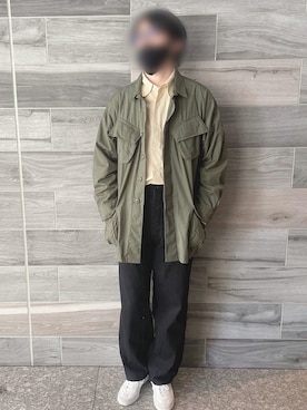 「le（ル）のアイテム」を使った、Piさん（メンズ・178cm）の春コーディネート