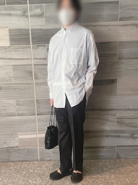 「le（ル）のアイテム（パンツ）」を使った、Piさん（メンズ・178cm）の秋コーディネート