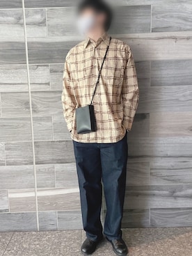 「THE NORTH FACE（ザノースフェイス）のアイテム（デニムパンツ）」を使った、Piさん（メンズ・178cm）の夏コーディネート