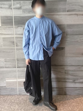 「le（ル）のアイテム（パンツ）」を使った、Piさん（メンズ・178cm）の秋コーディネート