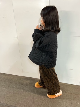 「アイテム（ジャケット/アウター）」を使った、ほっぺちゃんさん（キッズ・120cm）の冬コーディネート