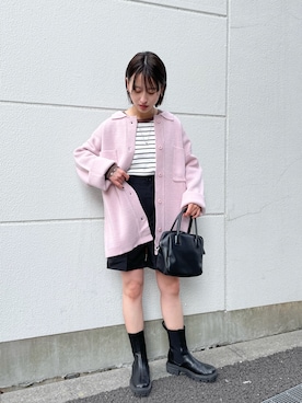 えぐっちょさん（レディース・155cm）の冬コーディネート