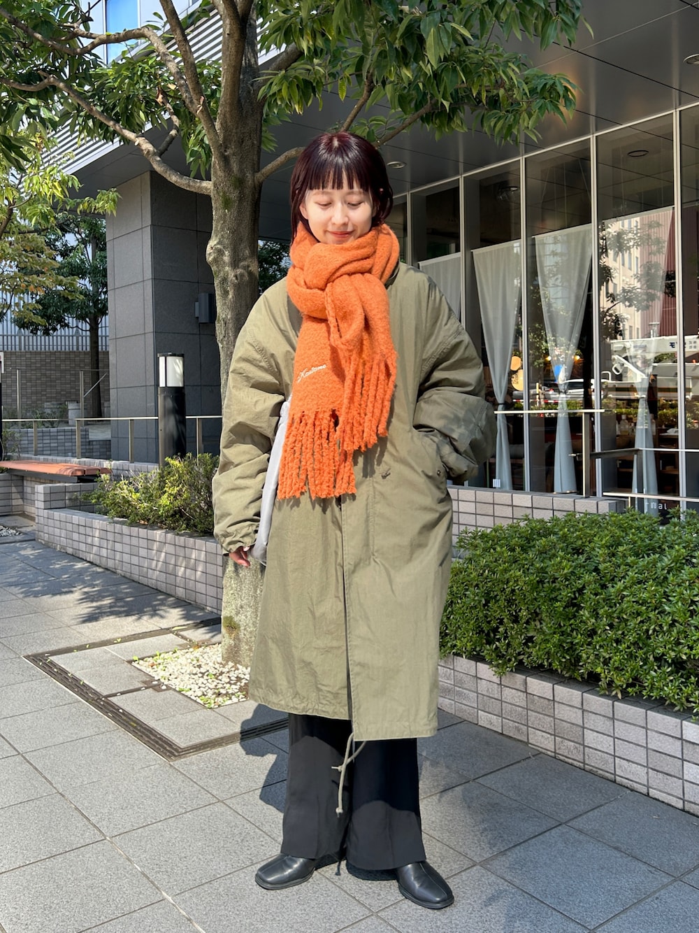 えぐっちょ(Kastane 新宿店)｜Kastaneのマフラーを使った