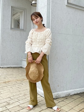 えぐっちょさん(レディース・157cm)の夏コーディネート