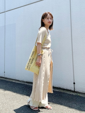 えぐっちょさん（レディース・157cm）の夏コーディネート