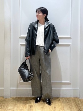 mahoさん（レディース・162cm）の冬コーディネート