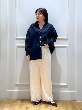 「アイテム（パンプス）」を使った、mahoさん（レディース・162cm・20代）の春コーディネート
