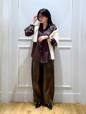 mahoさん（レディース・162cm）の秋コーディネート