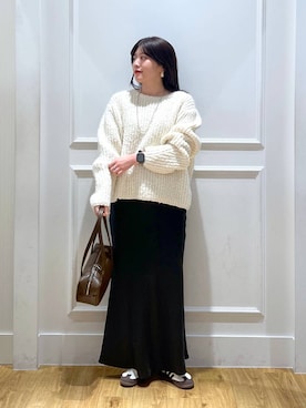 mahoさん(レディース・162cm)の冬コーディネート