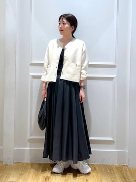 「LE VERNIS（ル・ベルニ）のアイテム」を使った、mahoさん（レディース・162cm）の秋コーディネート