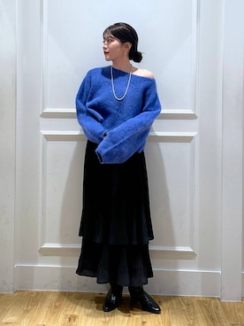 「A part by（アパートバイ）のアイテム（シューズ）」を使った、mahoさん（レディース・162cm）の秋コーディネート
