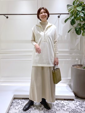 mahoさん（レディース・170cm）の冬コーディネート