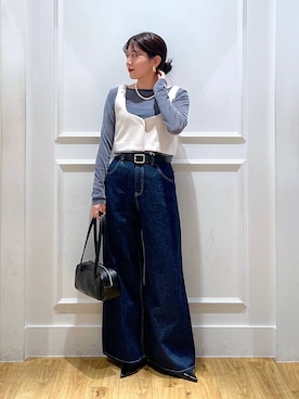 mahoさん（レディース・162cm）の冬コーディネート