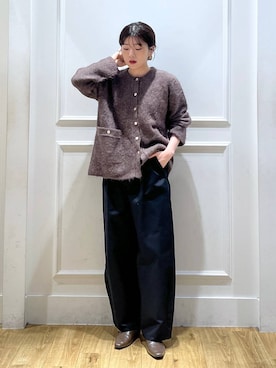 「A part by（アパートバイ）のアイテム」を使った、mahoさん（レディース・162cm）の秋コーディネート