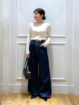 mahoさん（レディース・162cm）の冬コーディネート