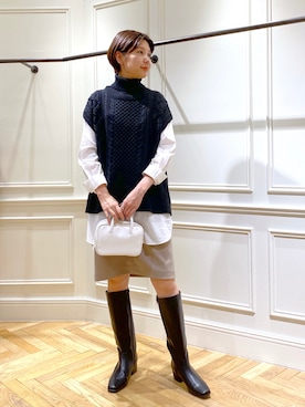 mahoさん（レディース・170cm）の秋コーディネート