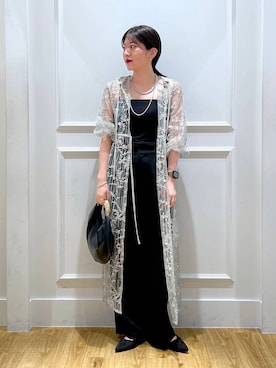 「LE VERNIS（ル・ベルニ）のアイテム」を使った、mahoさん（レディース・162cm）の夏コーディネート