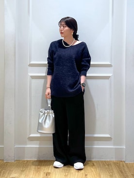 mahoさん（レディース・162cm）の冬コーディネート