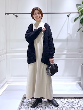 mahoさん（レディース・170cm）の冬コーディネート