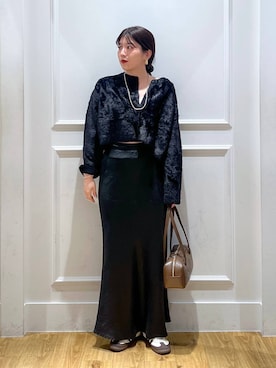 mahoさん（レディース・162cm）の冬コーディネート