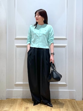 「アイテム（パンプス）」を使った、mahoさん（レディース・162cm・20代）の春コーディネート