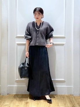 「A part by（アパートバイ）のアイテム（パンプス）」を使った、mahoさん（レディース・162cm）の秋コーディネート