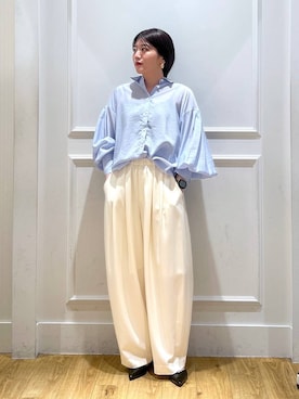 「アイテム（パンプス）」を使った、mahoさん（レディース・162cm・20代）の春コーディネート