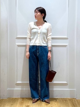 「e/rm（イーアールエム）のアイテム（バッグ）」を使った、mahoさん（レディース・162cm）の秋コーディネート