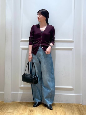 「e/rm（イーアールエム）のアイテム」を使った、mahoさん（レディース・162cm）の冬コーディネート