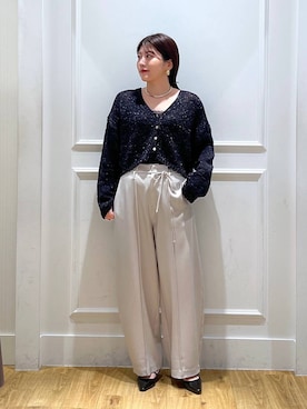 「アイテム（パンプス）」を使った、mahoさん（レディース・162cm・20代）の春コーディネート