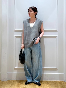 「LE VERNIS（ル・ベルニ）のアイテム」を使った、mahoさん（レディース・162cm）の秋コーディネート