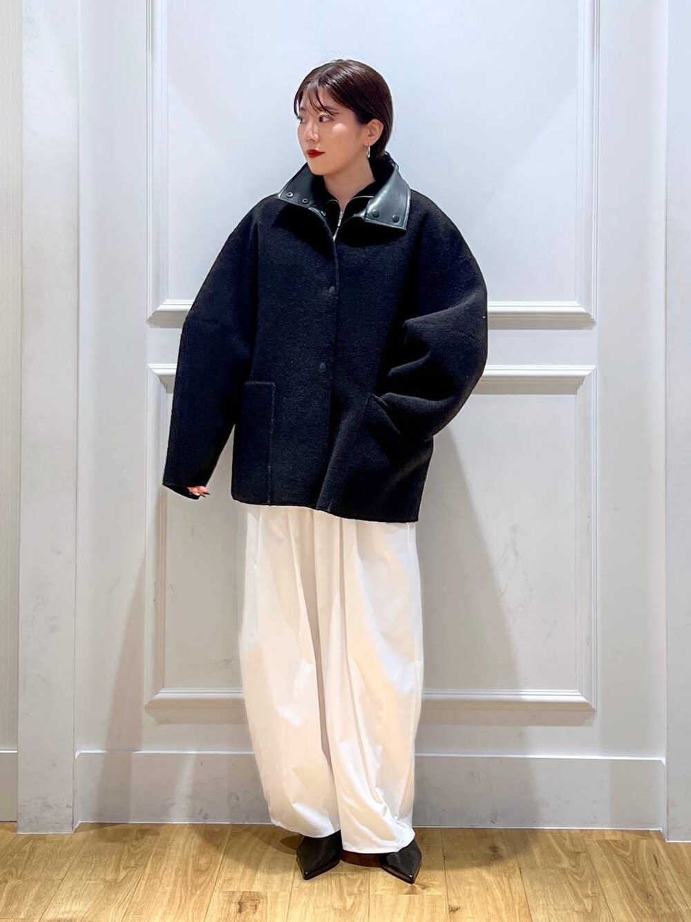 ムートンリバーブルゾンを使った人気ファッションコーディネート - WEAR