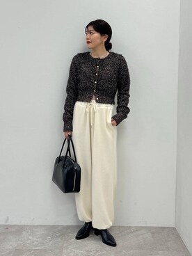 「e/rm（イーアールエム）のアイテム（パンツ）」を使った、mahoさん（レディース・162cm）の秋コーディネート