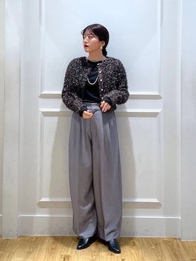 mahoさん（レディース・162cm）の冬コーディネート