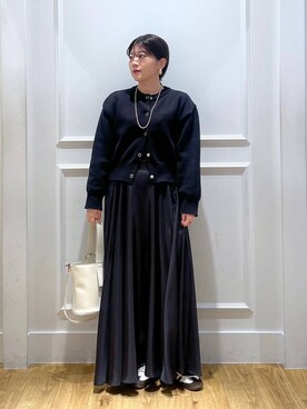「e/rm（イーアールエム）のアイテム」を使った、mahoさん（レディース・162cm）の冬コーディネート