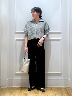 「A part by（アパートバイ）のアイテム（シューズ）」を使った、mahoさん（レディース・162cm）の秋コーディネート