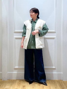 「アイテム（パンプス）」を使った、mahoさん（レディース・162cm・20代）の春コーディネート