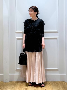 mahoさん（レディース・162cm）の春コーディネート
