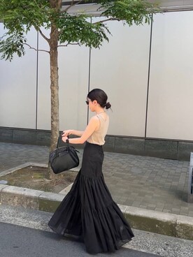 mahoさん（レディース・162cm）の夏コーディネート