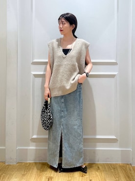 「LE VERNIS（ル・ベルニ）のアイテム」を使った、mahoさん（レディース・162cm）の秋コーディネート