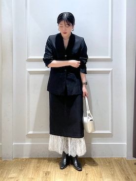 mahoさん（レディース・162cm）の冬コーディネート