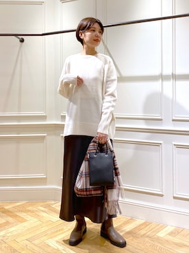 mahoさん（レディース・170cm）の秋コーディネート