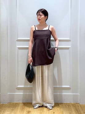 「LE VERNIS（ル・ベルニ）のアイテム」を使った、mahoさん（レディース・162cm）の秋コーディネート