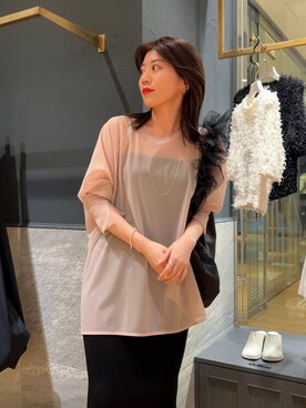 「e/rm（イーアールエム）のアイテム」を使った、mahoさん（レディース・162cm）の春コーディネート