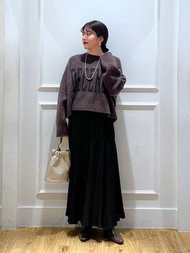 mahoさん(レディース・162cm)の冬コーディネート